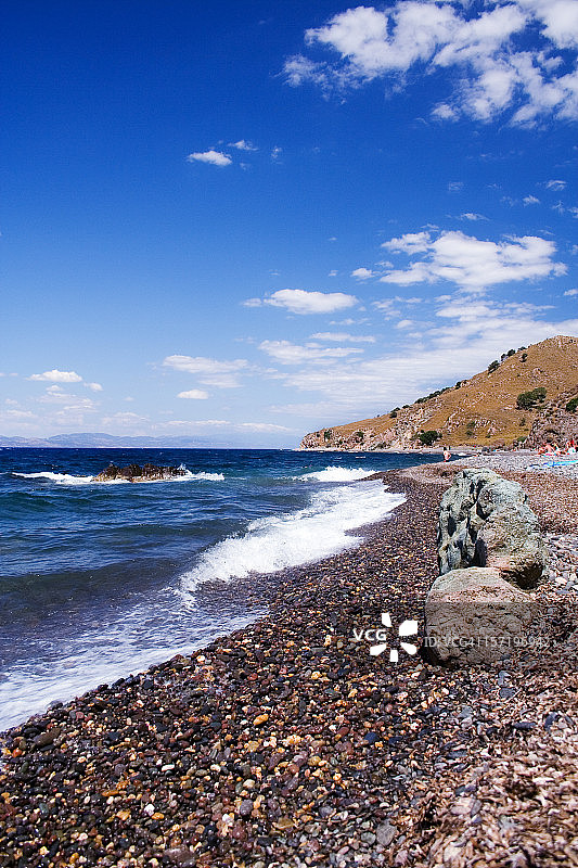 埃夫塔卢海滩图片素材