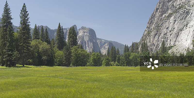 约塞米蒂山谷图片素材