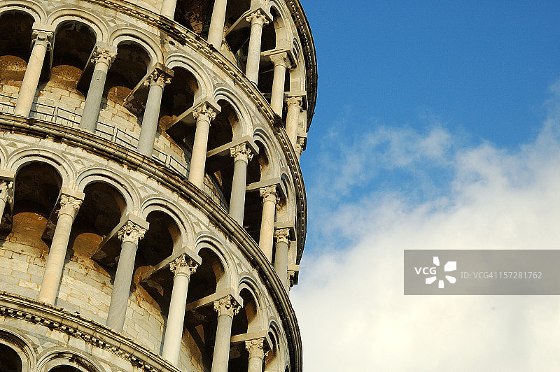 比萨斜塔图片素材