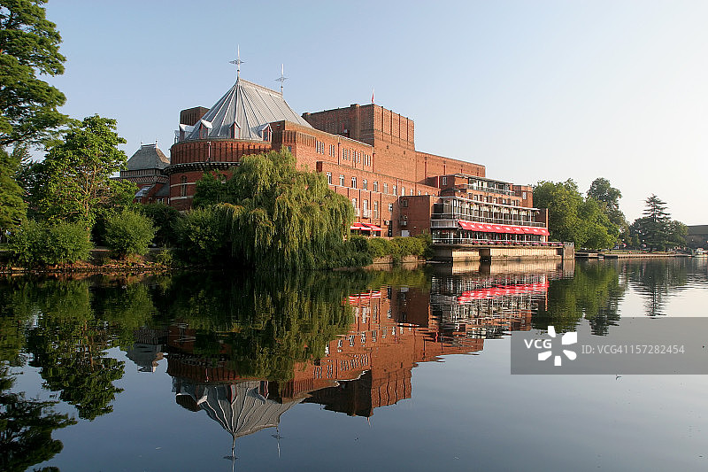 斯特拉特福皇家莎士比亚剧院图片素材