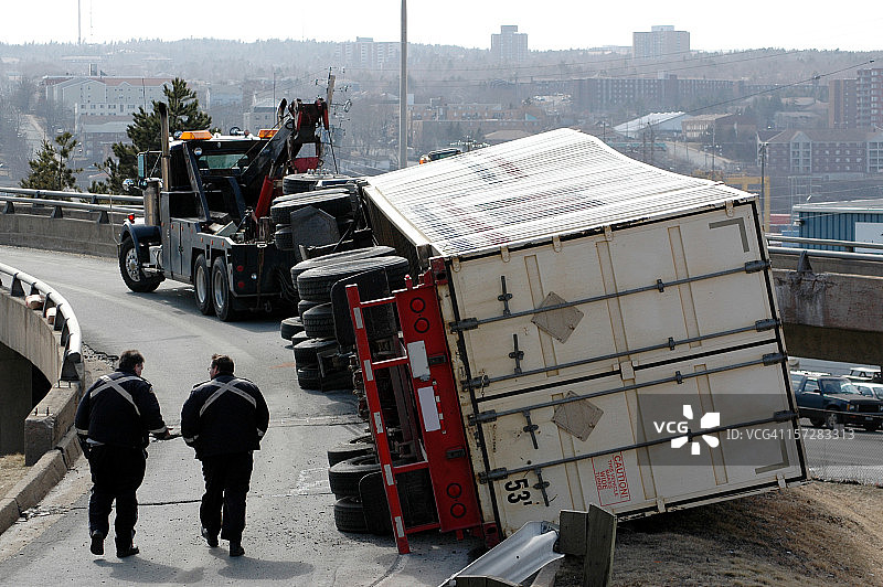 半交通事故图片素材