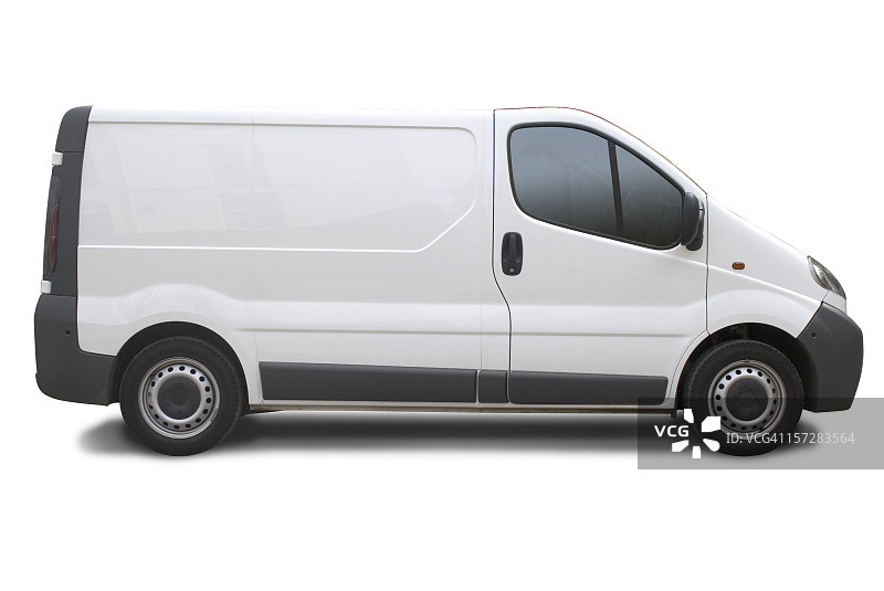 可用于品牌宣传的空白卡车图片素材