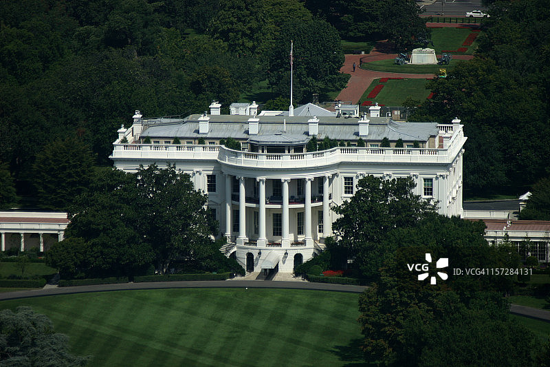 美国白宫，华盛顿图片素材