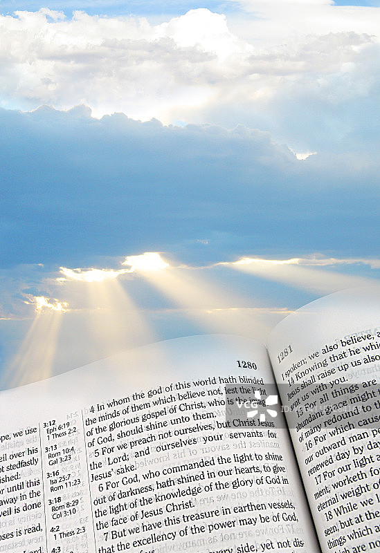 荣耀福音之光图片素材