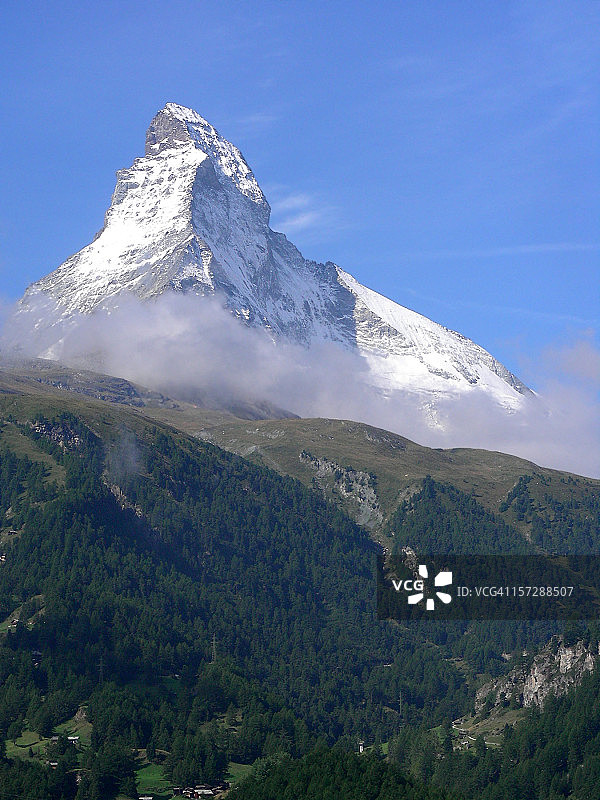 马特洪峰图片素材