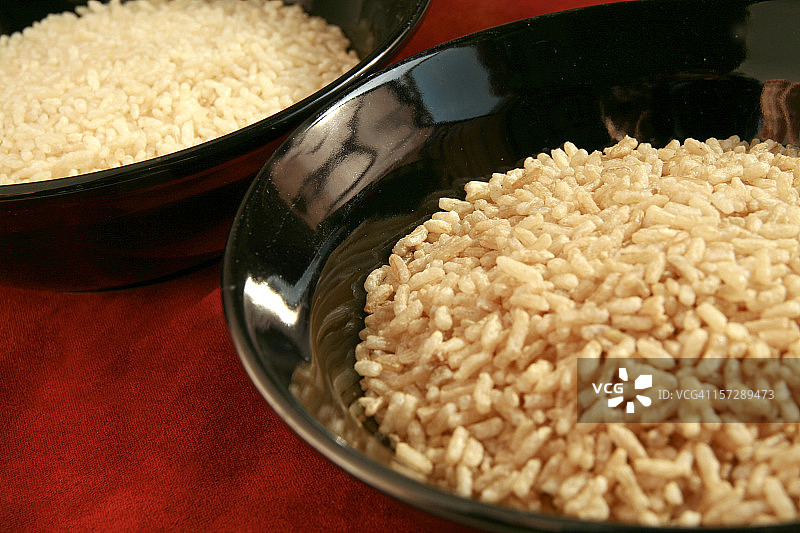 糙米与白米图片素材