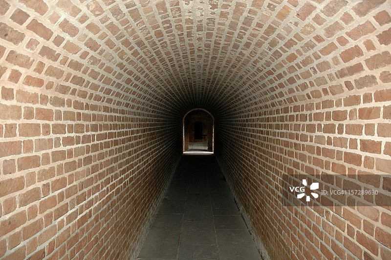 阿米莉亚岛克林奇堡地牢隧道图片素材