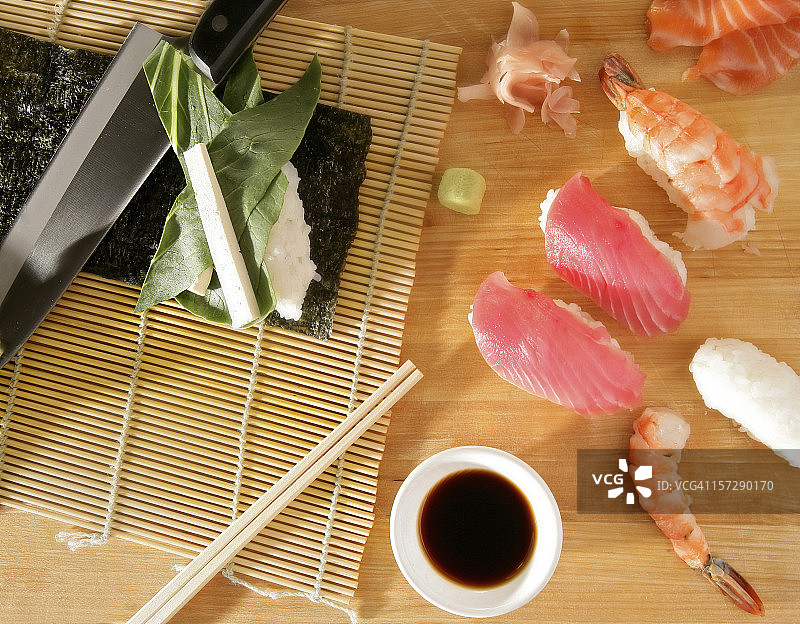 寿司组合图片素材