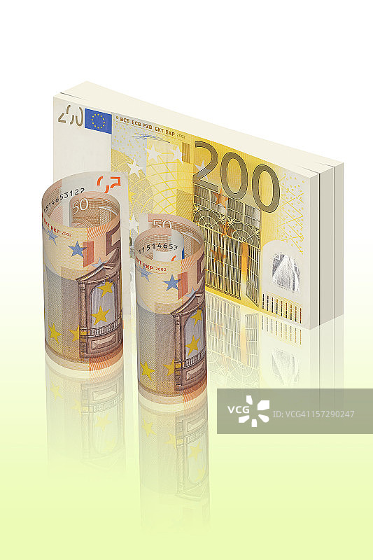 欧元Banknotes图片素材