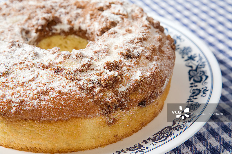 新英格兰咖啡蛋糕图片素材