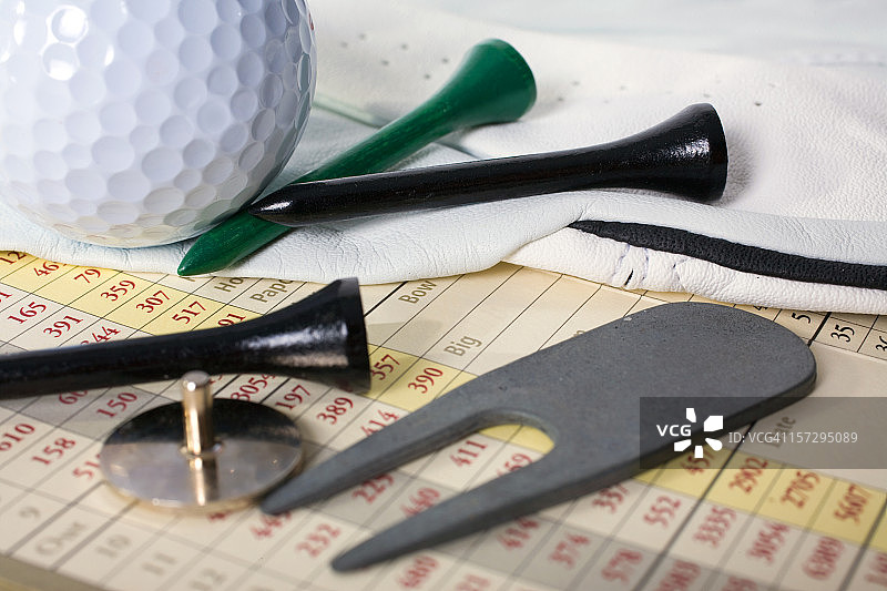 高尔夫球图片素材