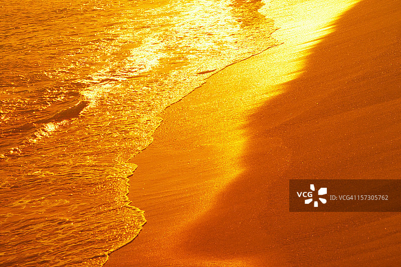 闪亮的海滩图片素材