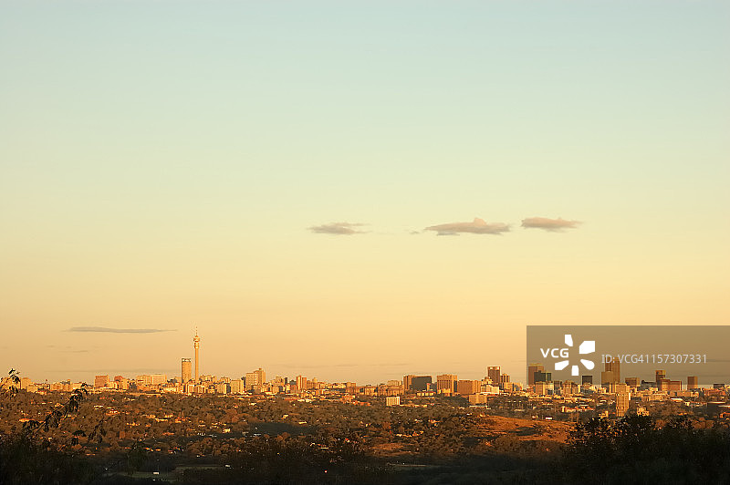 约翰内斯堡天际线图片素材