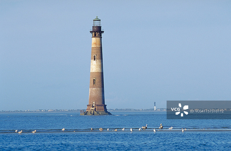 莫里斯岛灯塔图片素材