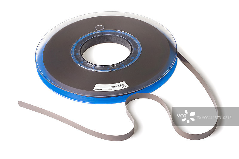 九磁道计算机磁带图片素材