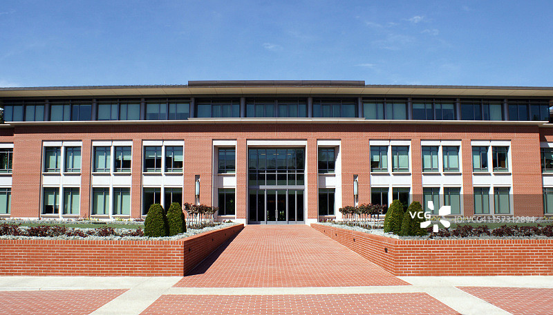 新公司砖砌大楼图片素材