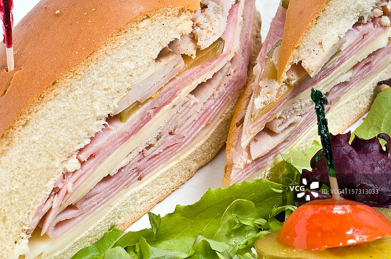 古巴三明治图片素材