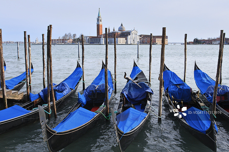 威尼斯明信片图片素材