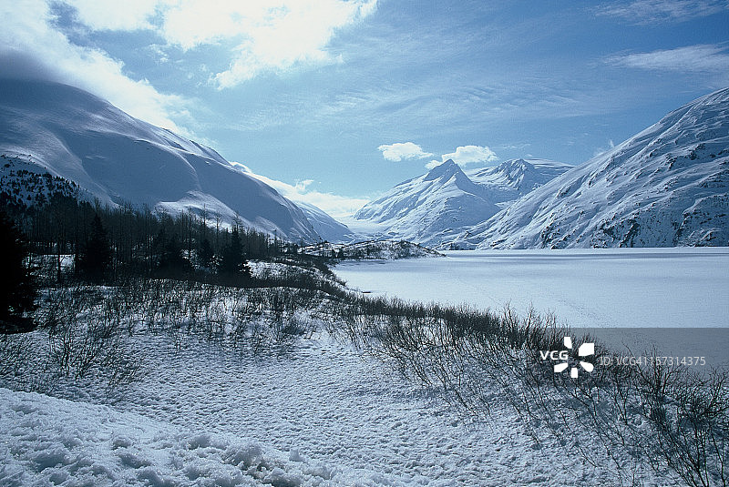 阿拉斯加州波塔奇的景色图片素材