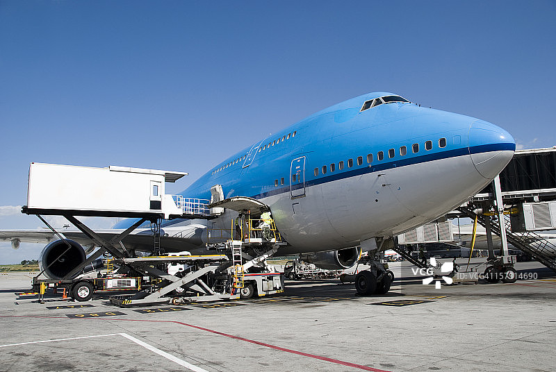 波音747飞机图片素材