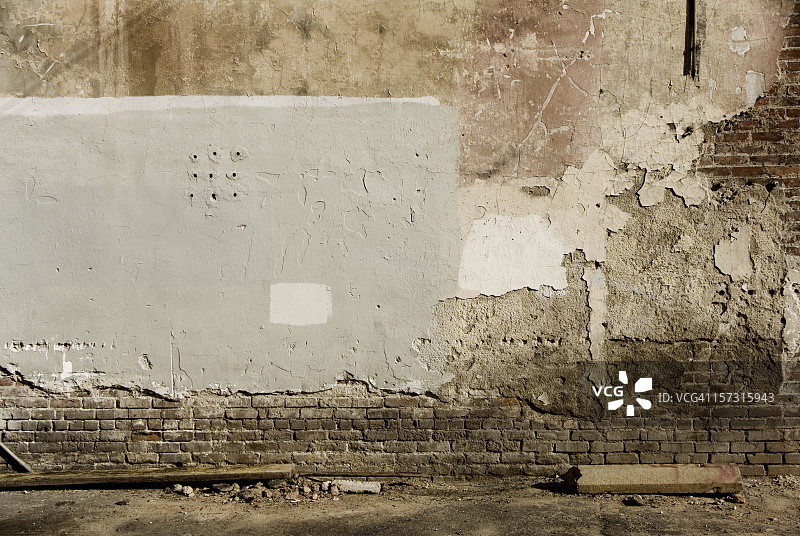 裸砖墙图片素材