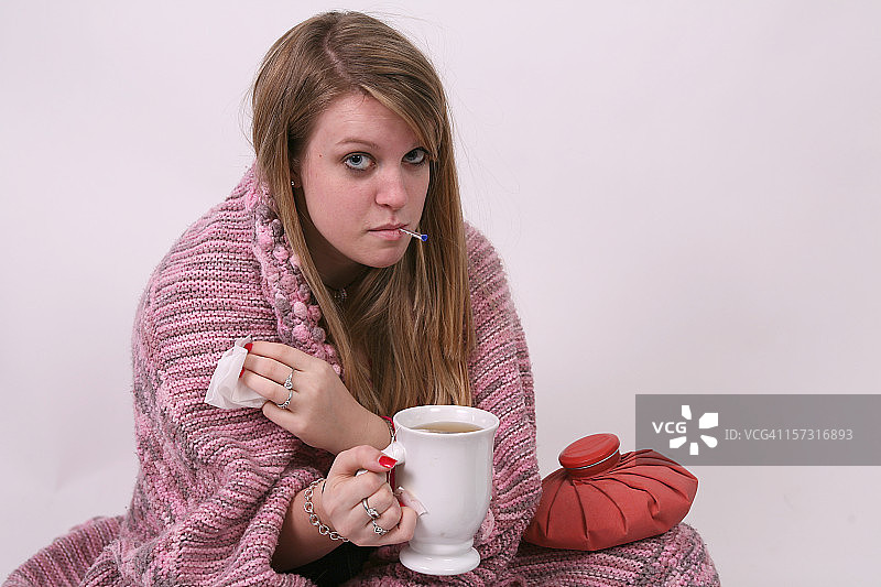 身体不适图片素材