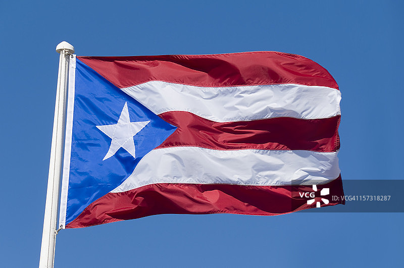 波多黎各旗帜图片素材