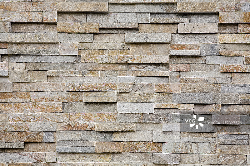 水平堆叠的石板砖图片素材