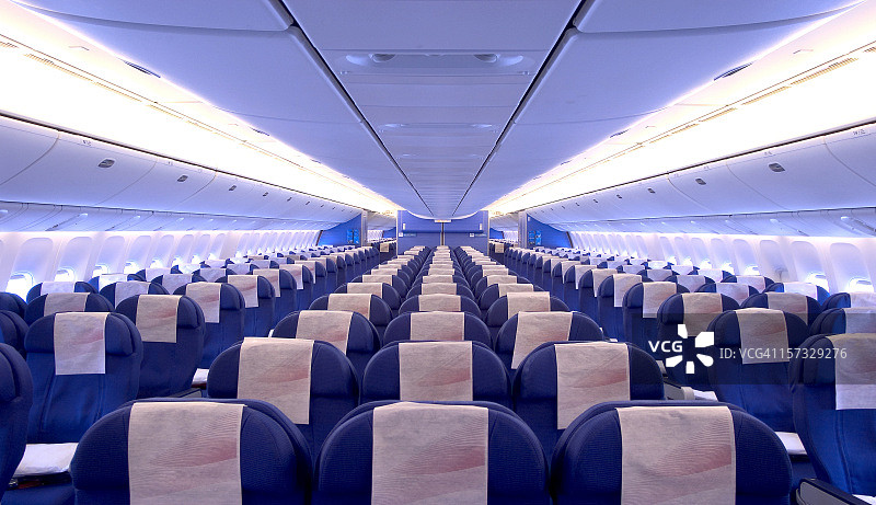 飞机客舱内部图片素材