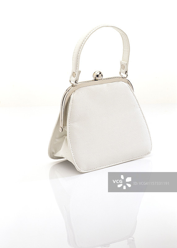时尚白色手提包图片素材