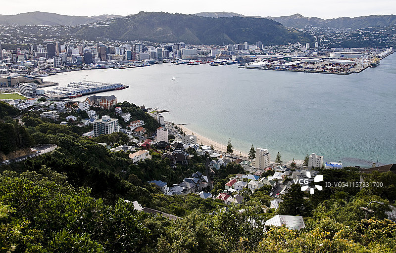 惠灵顿城市景观图片素材