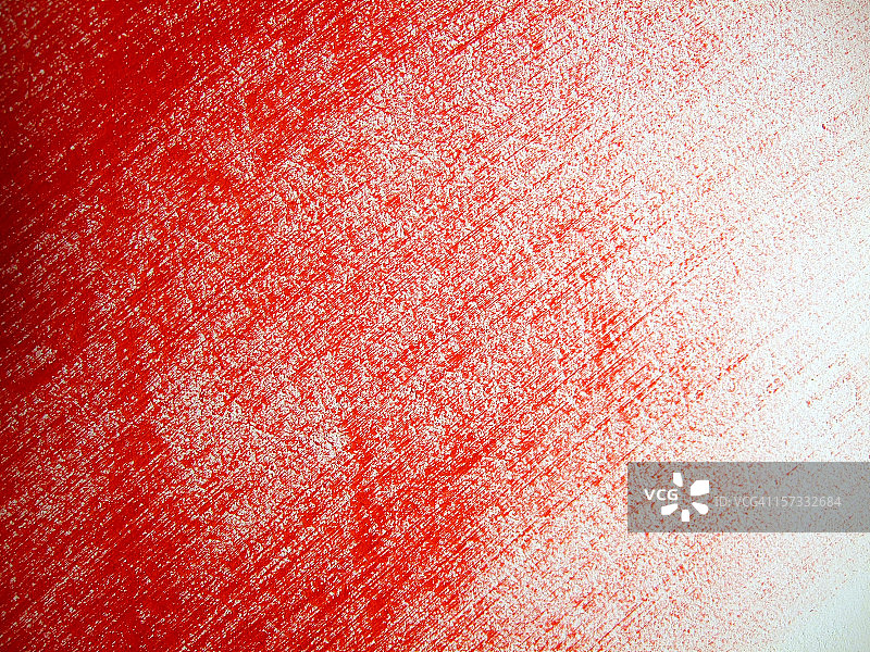 白色画布上的红色笔触图片素材