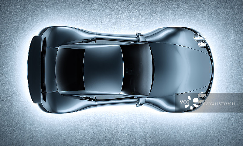 黑色跑车图片素材