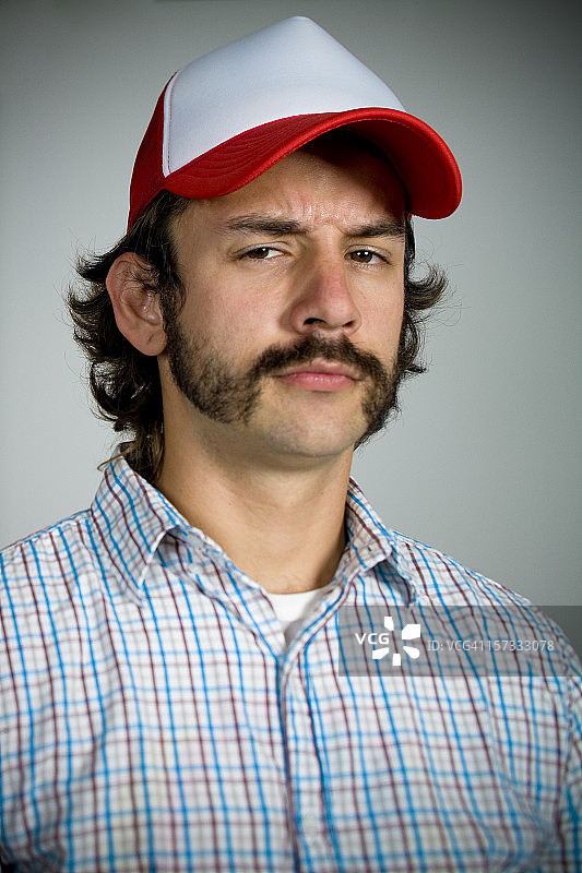 自信的卡车司机图片素材