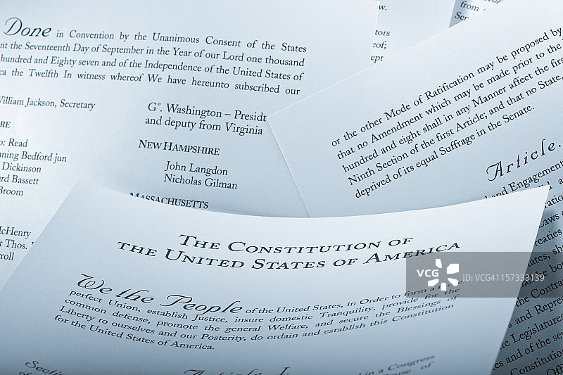 美国宪法图片素材