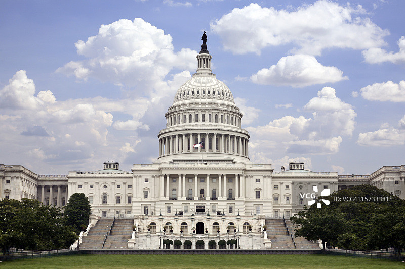 美国国会大厦图片素材