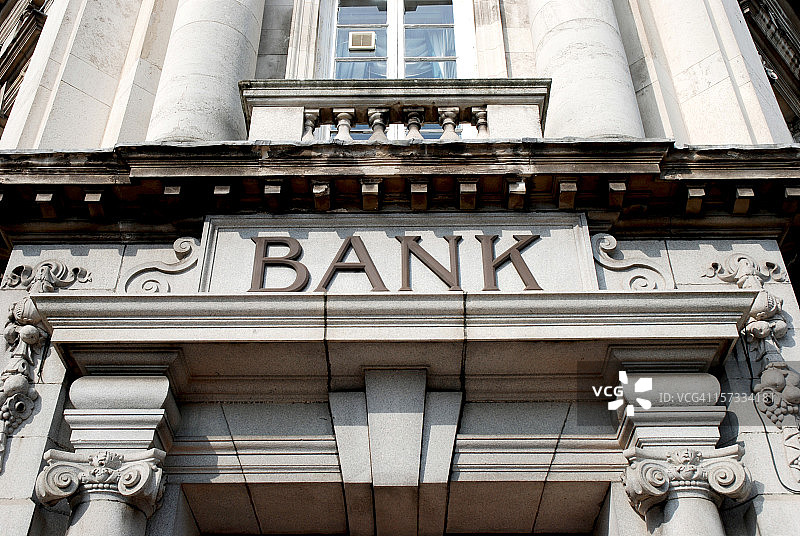 银行大楼标志图片素材