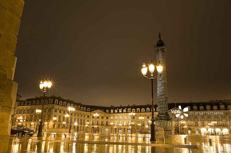 法国巴黎旺多姆广场图片素材