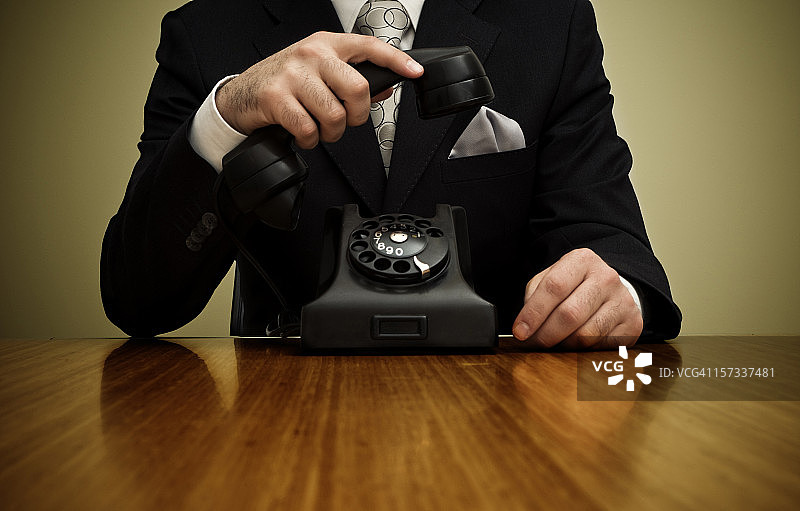 接听电话图片素材