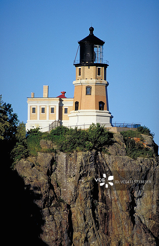 劈石灯塔图片素材