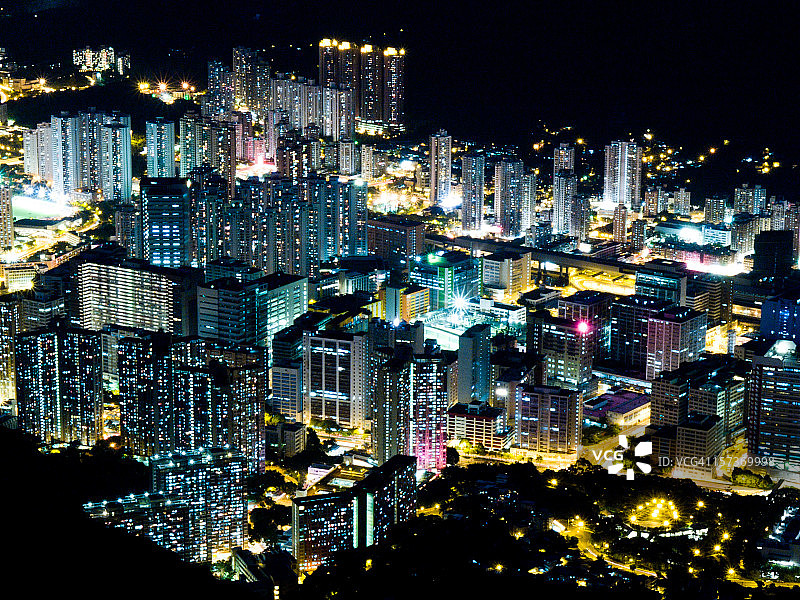 城市夜景图片素材