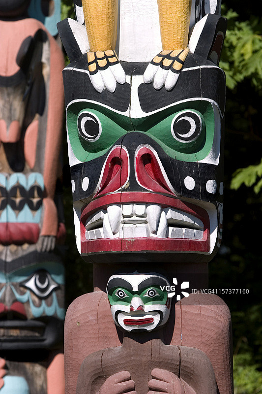 图腾柱图片素材