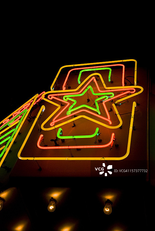 德克萨斯之星图片素材