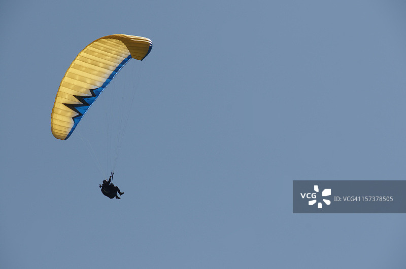 滑翔伞图片素材