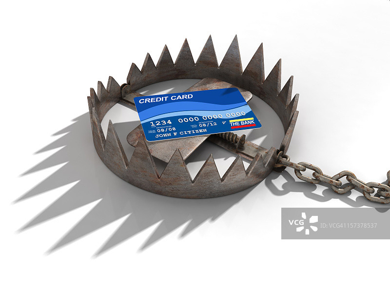 信用风险图片素材