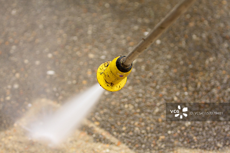 高压清洗混凝土图片素材