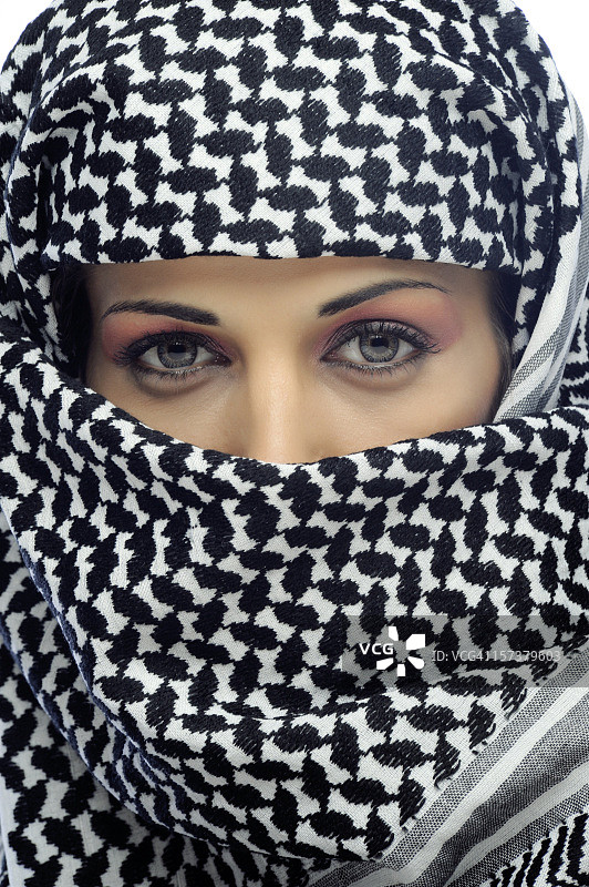 穆斯林女人图片素材