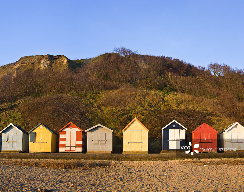海滩小屋图片素材