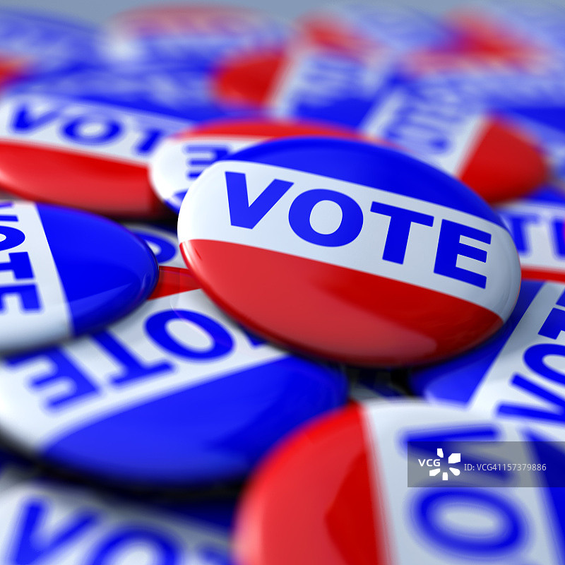 投票徽章合集照片图片素材