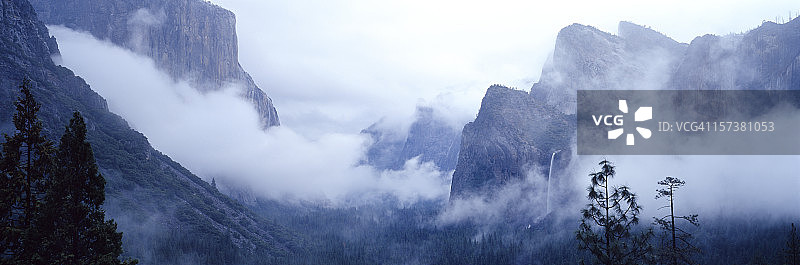 约塞米蒂山谷图片素材
